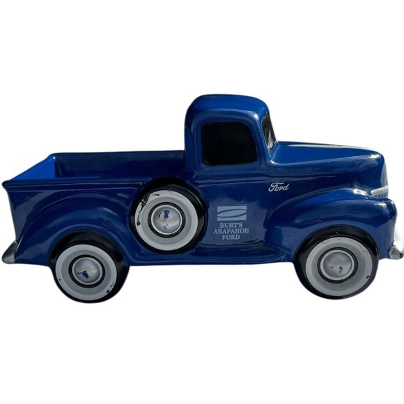 Ford Ceramic Blue Truck from Burt's Arapahoe Ford by Teleflora - Picture 2 of 8